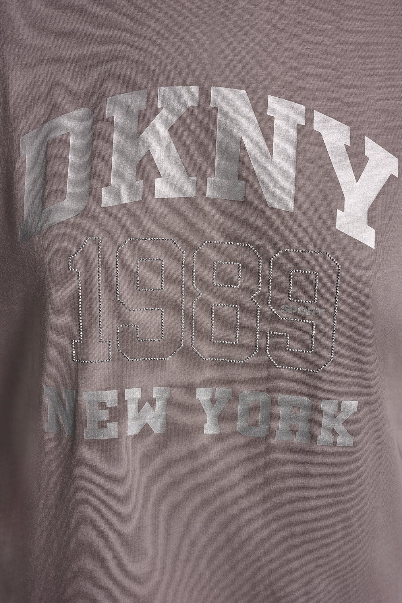 DKNY 1989 LOGO RHINESTUD TEE