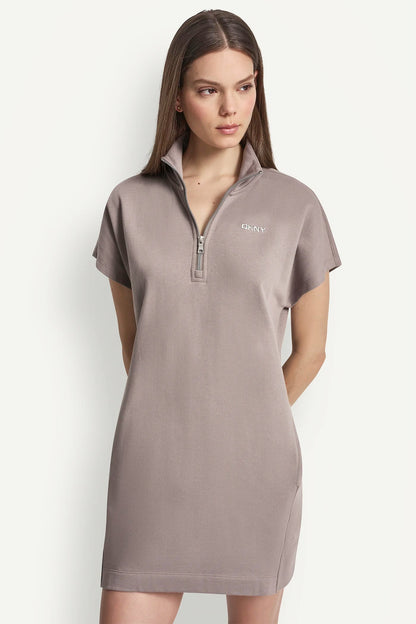 METALLIC BUBBLE LOGO SNEAKER DRESS