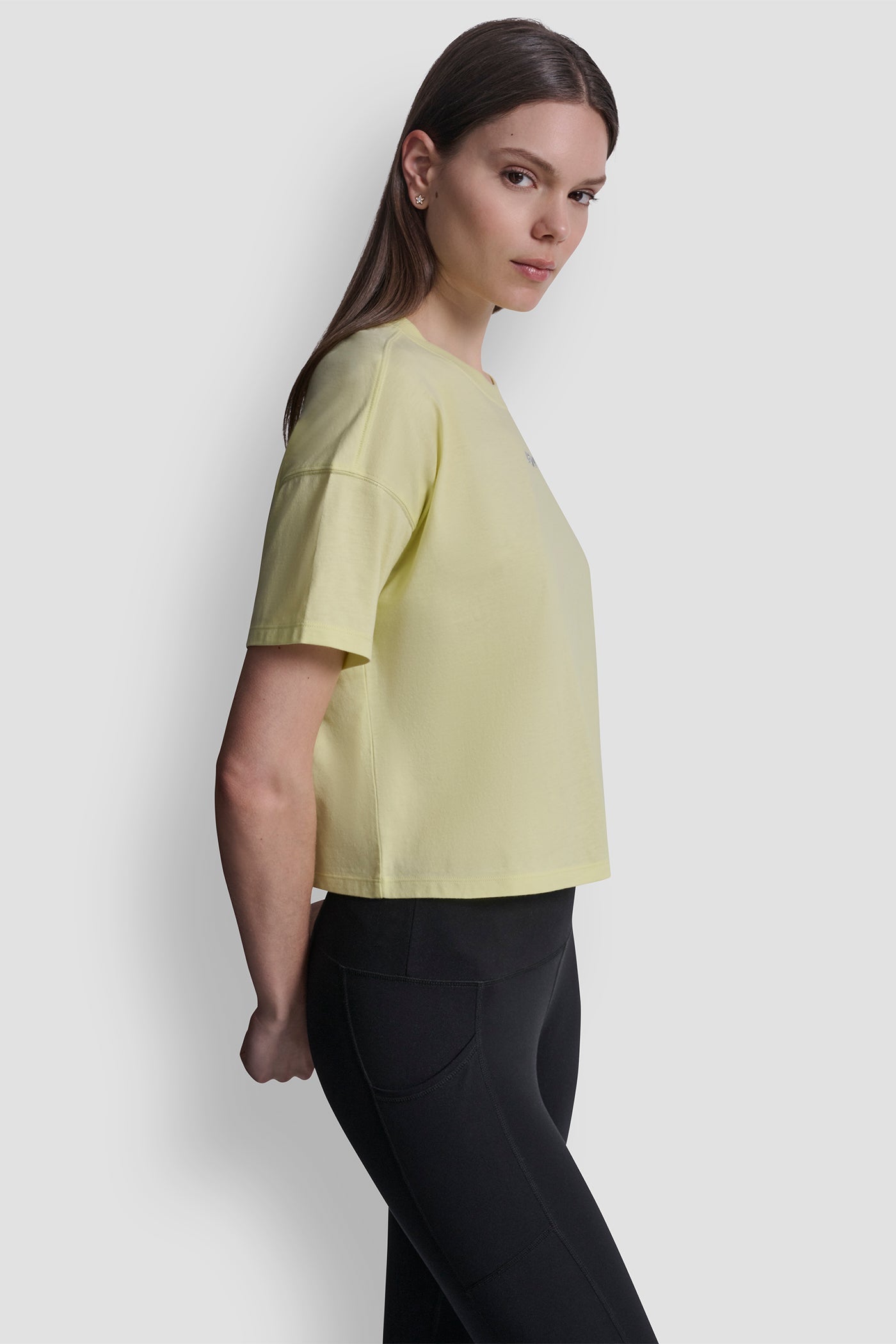 METALLIC LOGO TEE