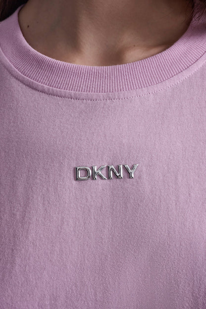 METALLIC LOGO TEE