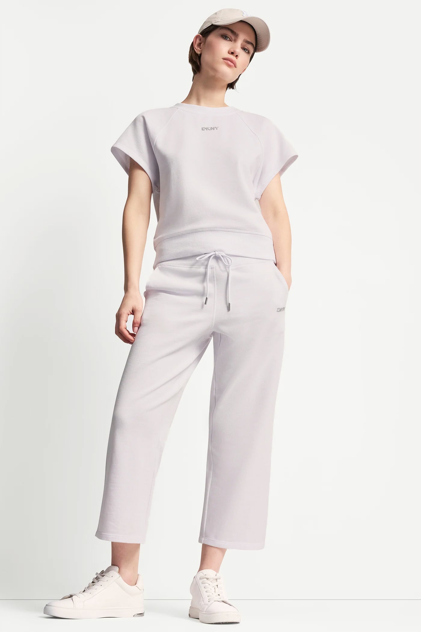 METALLIC BUBBLE LOGO SHORT SLEEVE PULLOVER