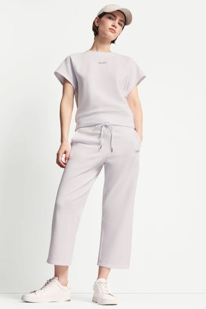 METALLIC BUBBLE LOGO SHORT SLEEVE PULLOVER