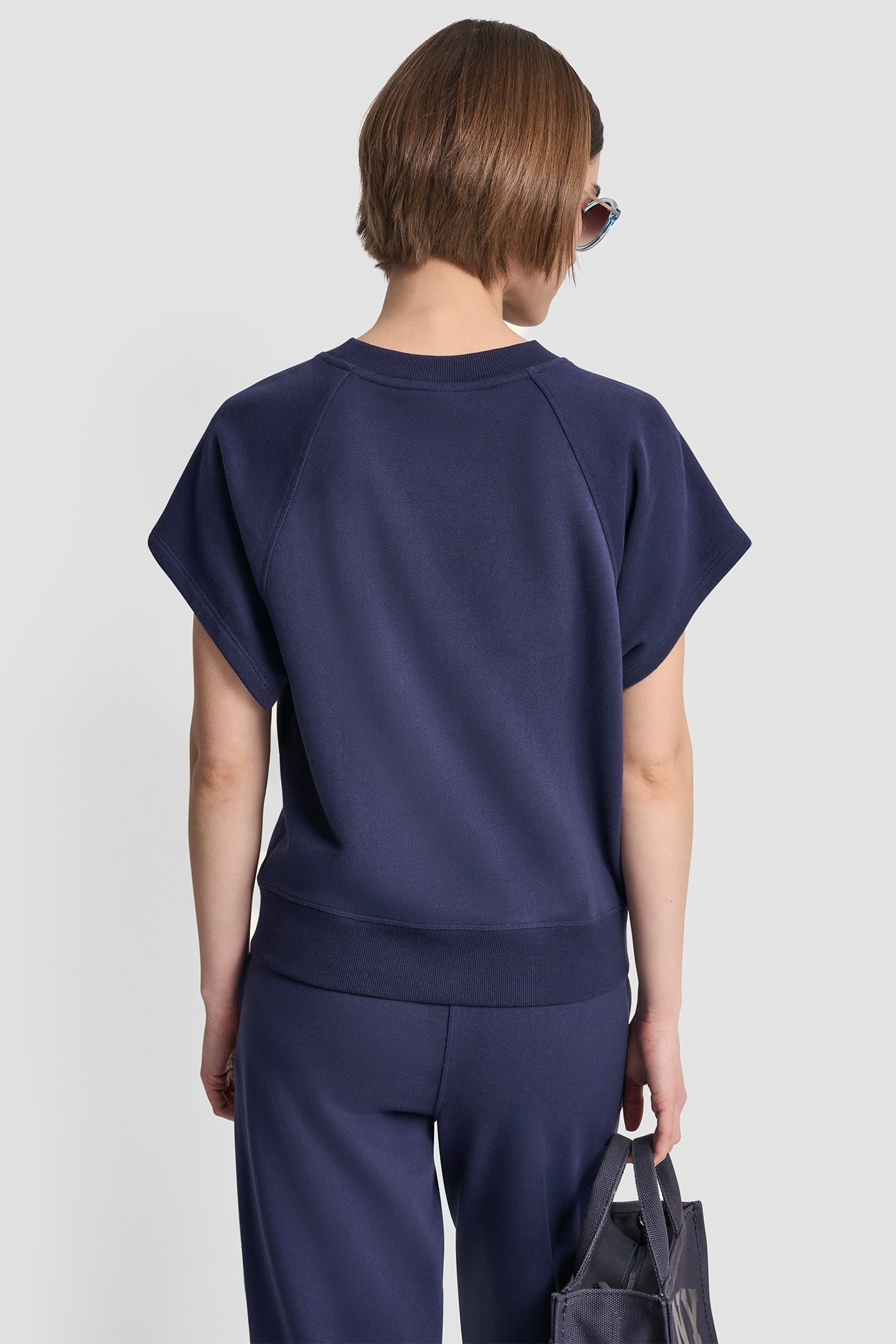 METALLIC BUBBLE LOGO SHORT SLEEVE PULLOVER