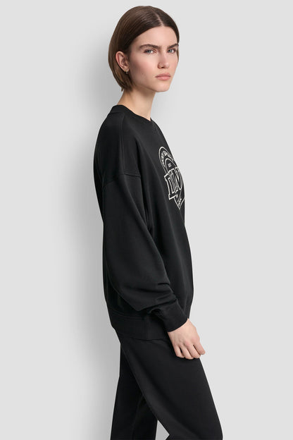 COLLEGIATE LOGO SWEATSHIRT