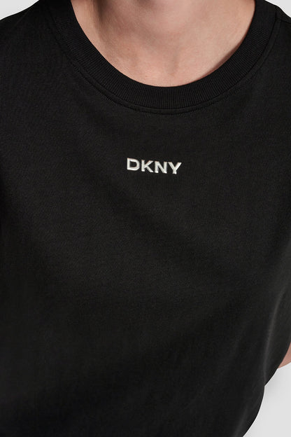 METALLIC LOGO TEE