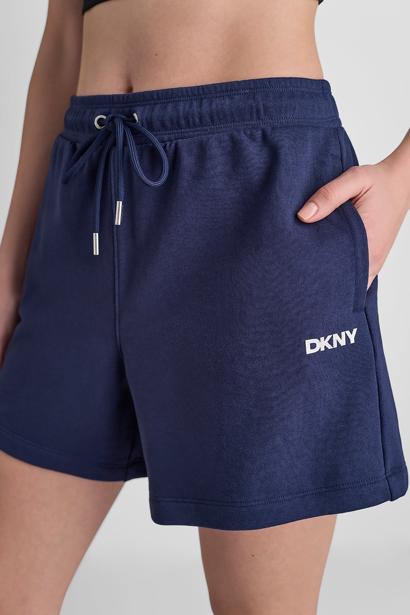 HIGH-RISE LOGO SWEAT SHORTS