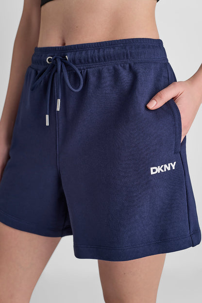 HIGH-RISE LOGO SWEAT SHORTS