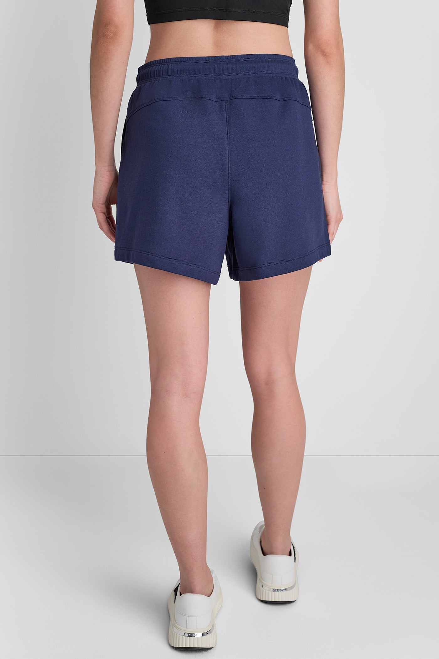 HIGH-RISE LOGO SWEAT SHORTS