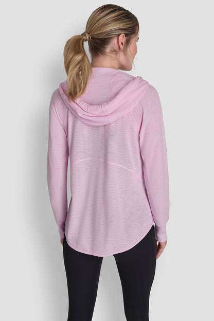 MINI WAFFLE FULL-ZIP HOODIE