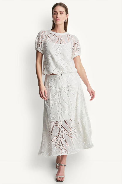 CROCHET LEAF TOP