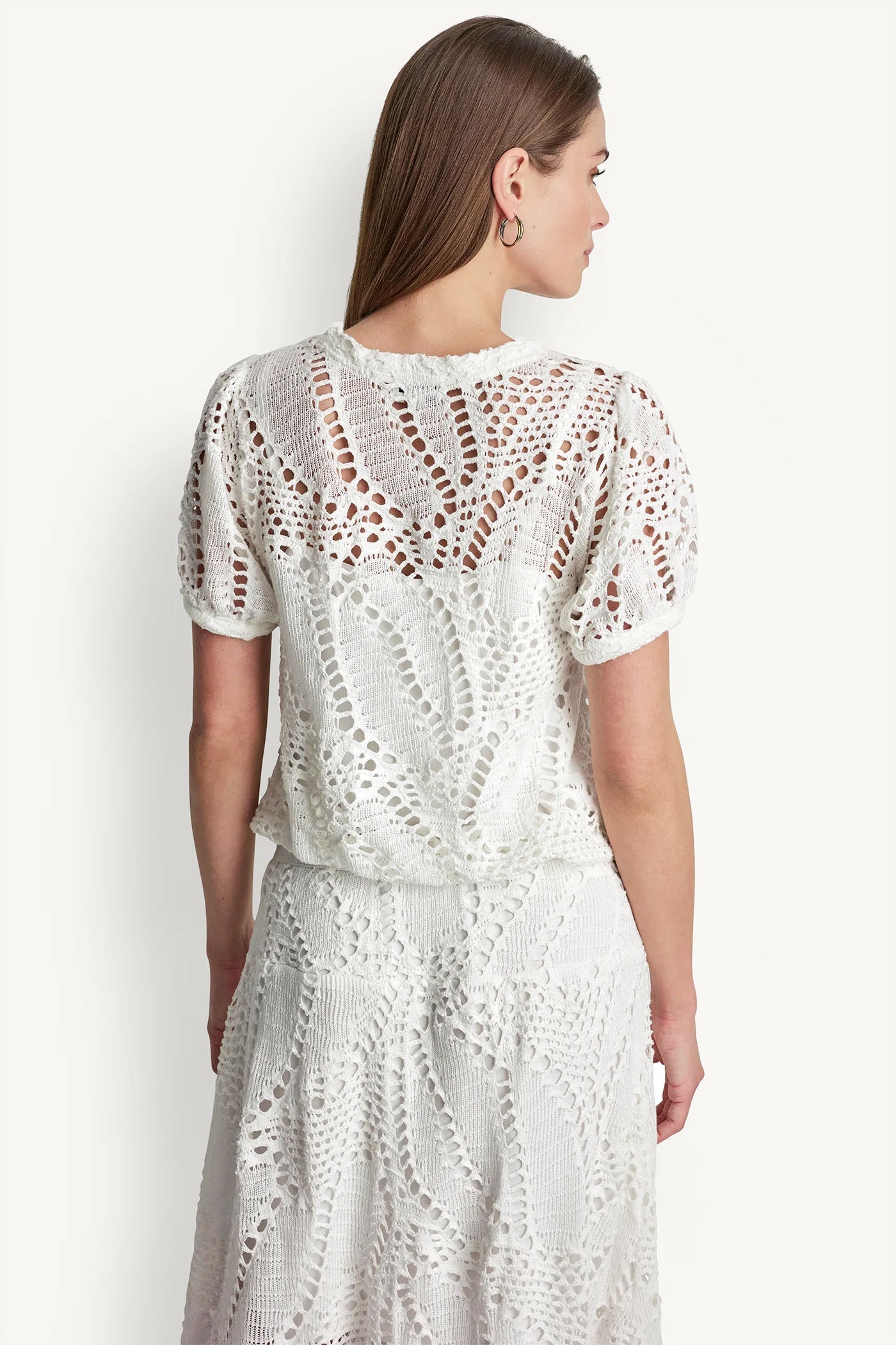 CROCHET LEAF TOP