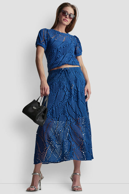 CROCHET LEAF TOP