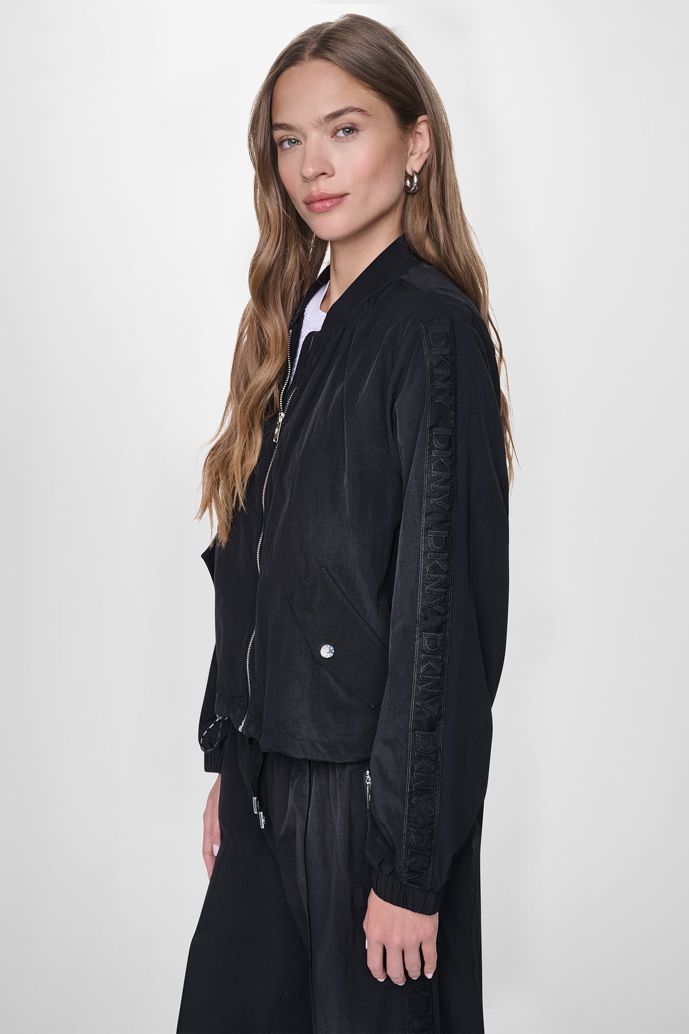 LOGO TRIM TECH JACKET