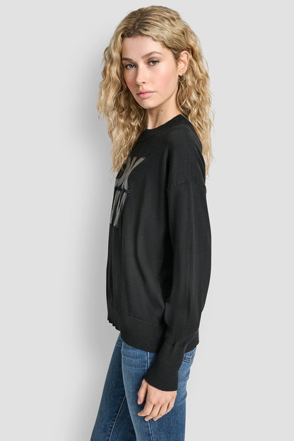 CROC PATCH LOGO SWEATER