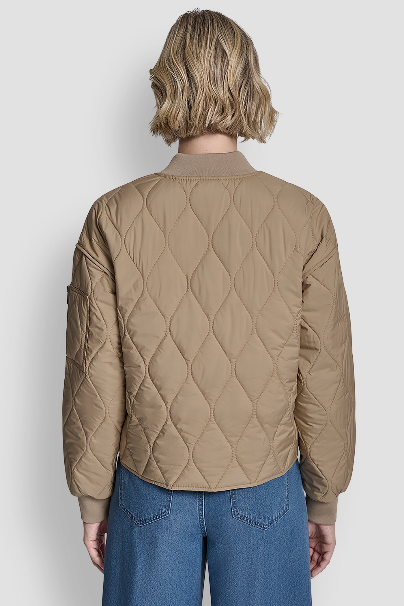 QUILTED BOMBER JACKET