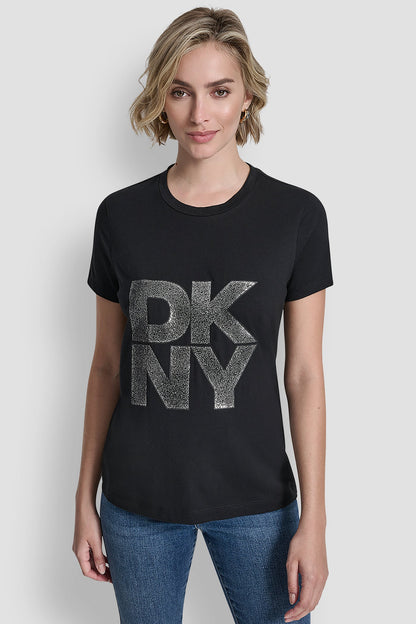 STACKED LOGO TEE