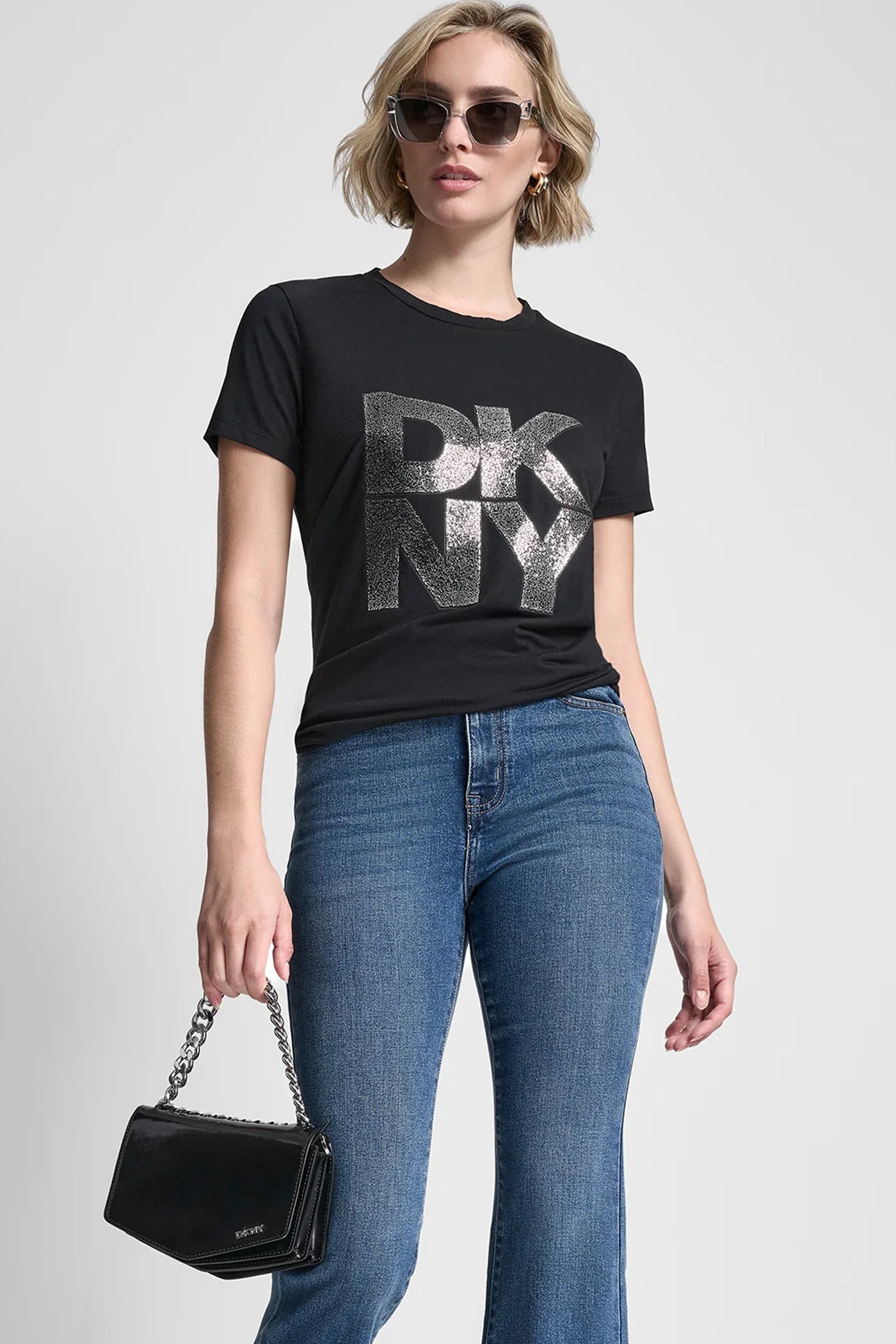STACKED LOGO TEE