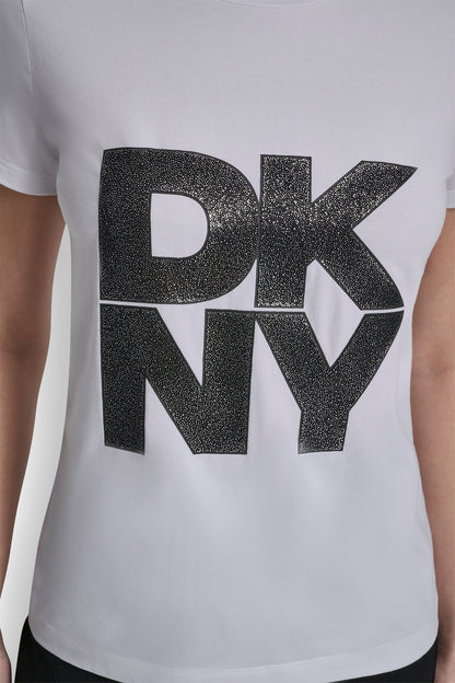 STACKED LOGO TEE