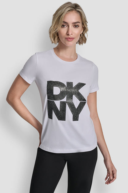 STACKED LOGO TEE