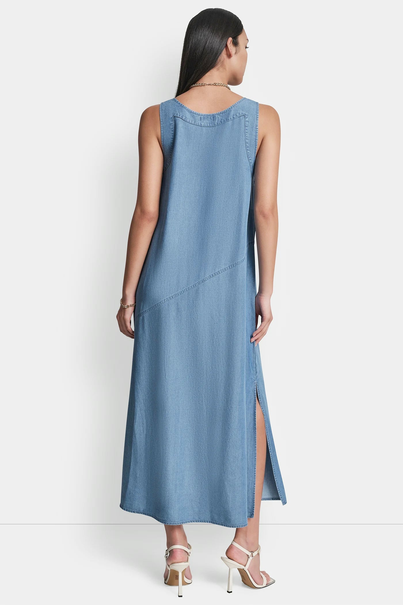 TENCEL MIDI SWING DRESS