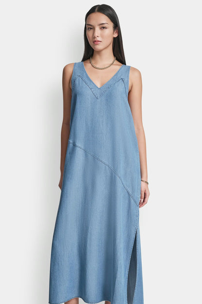 TENCEL MIDI SWING DRESS
