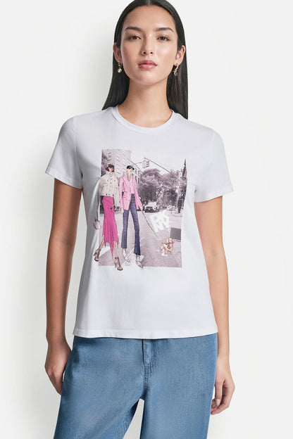 BLEECKER ST CONVERSATIONAL GRAPHIC TEE