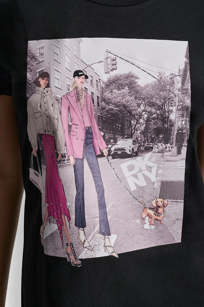 BLEECKER ST CONVERSATIONAL GRAPHIC TEE