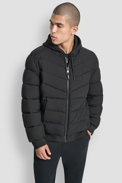 STRETCH BOMBER JACKET
