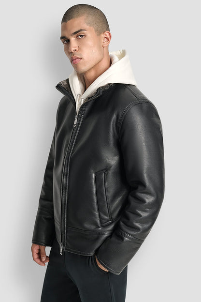 FAUX FUR LINED JACKET